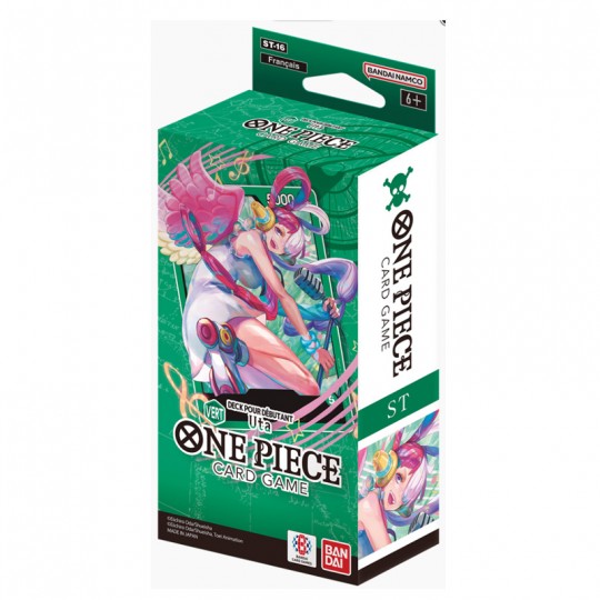 One Piece TCG - Deck Débutant ST16 Vert - Uta (FR) Bandaï - 1