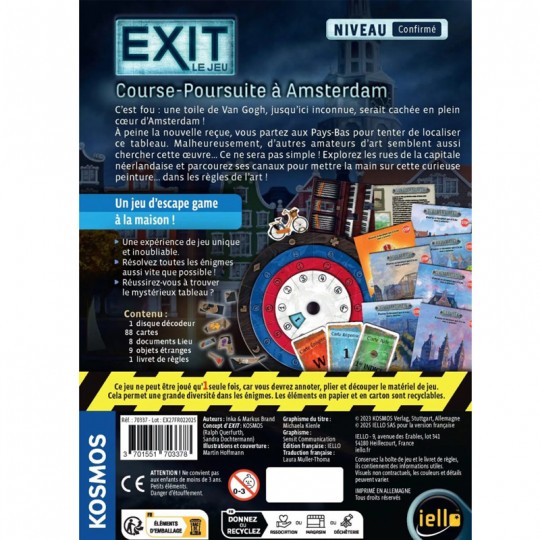 Exit - Course Poursuite à Amsterdam (Confirmé) iello - 2