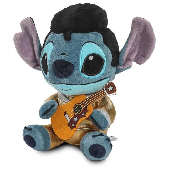 Peluche Stitch Elvis combinaison gold 20cm - Rubies Kidrobot - 1