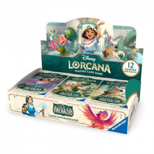 Disney Lorcana TCG - Chapitre 7 L'ïle d'Archazia :  Display de 24 Boosters FR Disney Lorcana TCG - 1