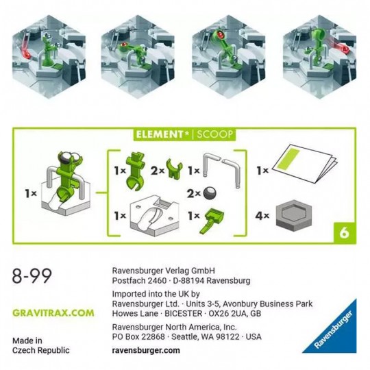 GraviTrax Bloc d'action Scoop Ravensburger - 1