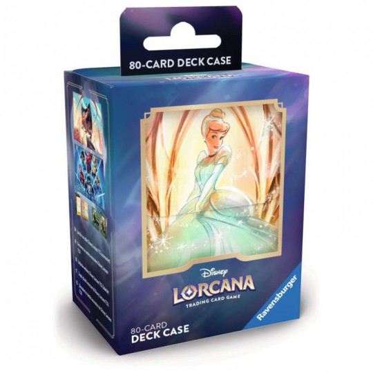 Disney Lorcana TCG - Chapitre 7 L'ïle d'Archazia :  Deck Box A Cendrillon Disney Lorcana TCG - 2