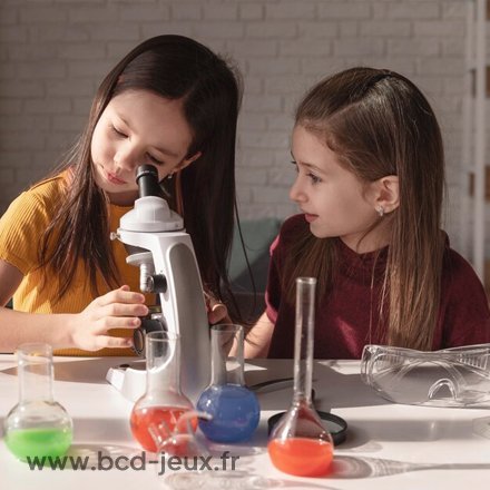 Laboratoire scientifique à la maison