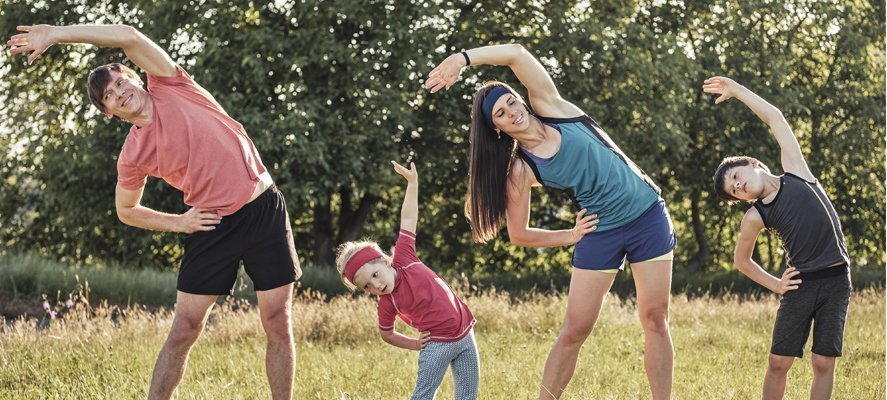 Sport en famille