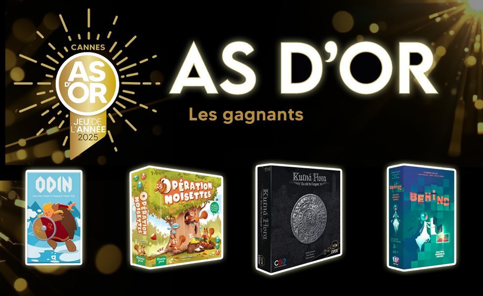 Gagnant des As d'or 2025 - BCD Jeux