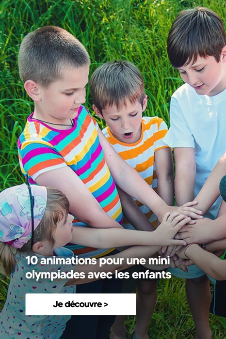 10 animations pour une mini olympiades avec les enfants