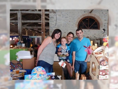 A Castelnaudary : Benjamin vend des jeux, jouets et cadeaux en bois