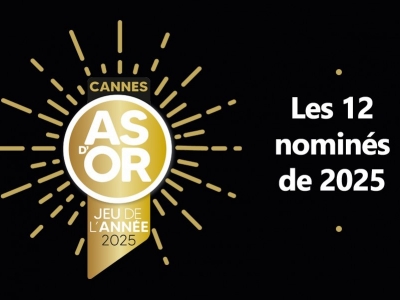 Découvrez les nommés As d'Or - Jeu de l'Année 2025 ! 