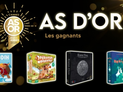 As d'Or 2025 : Les grands gagnants du jeu de l'année