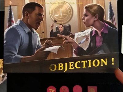 Objection ! Un jeu de société stratégique et immersif 